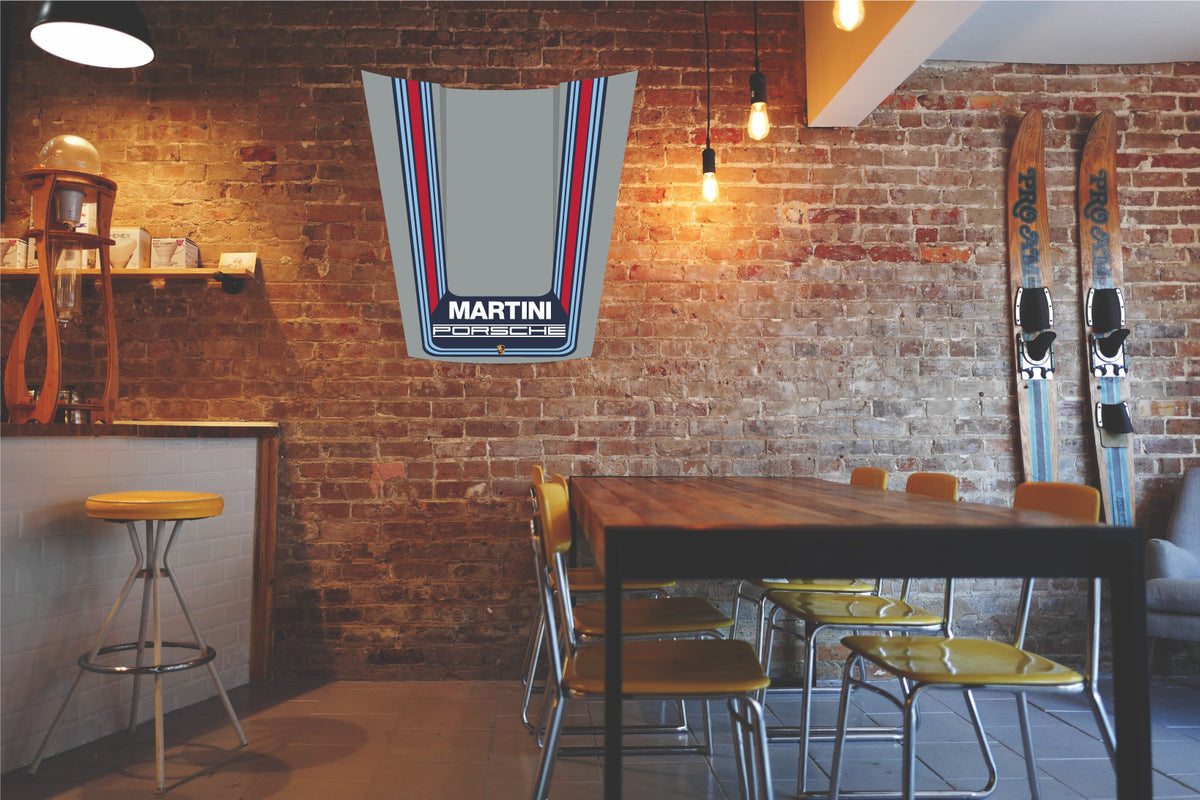 Capot PORSCHE 911 MARTINI RSR 2 GRIS - Cosy Race