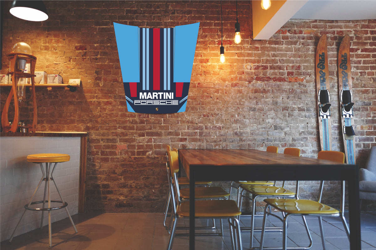 Capot PORSCHE 911 MARTINI RSR BLEU - Cosy Race